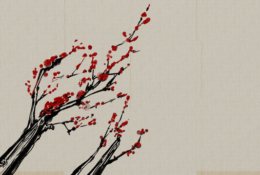 梅花可拆分內含兩枝梅