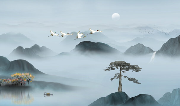 山水畫