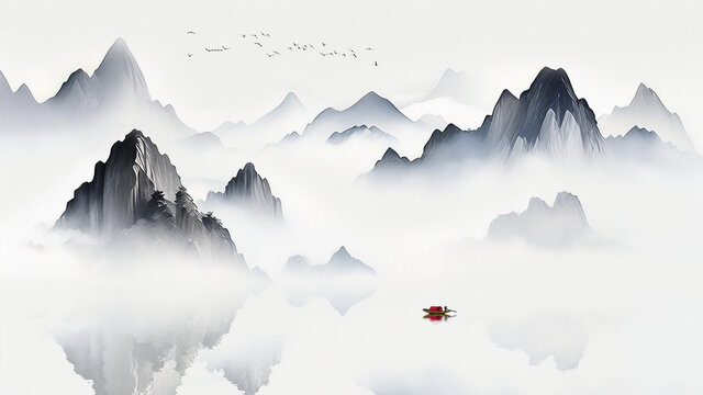意境山水畫(huà)