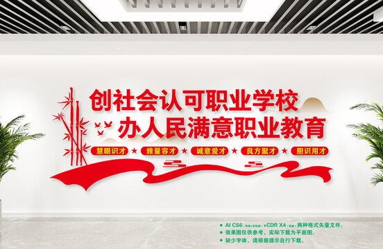 職業(yè)學(xué)校文化墻