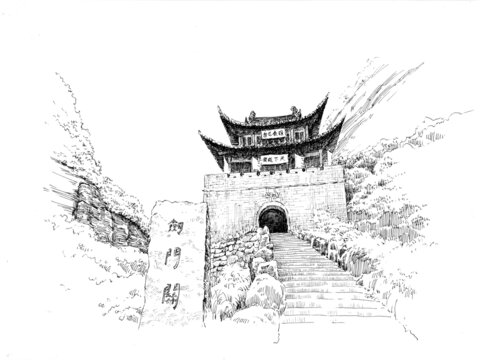 四川廣元劍門關(guān)