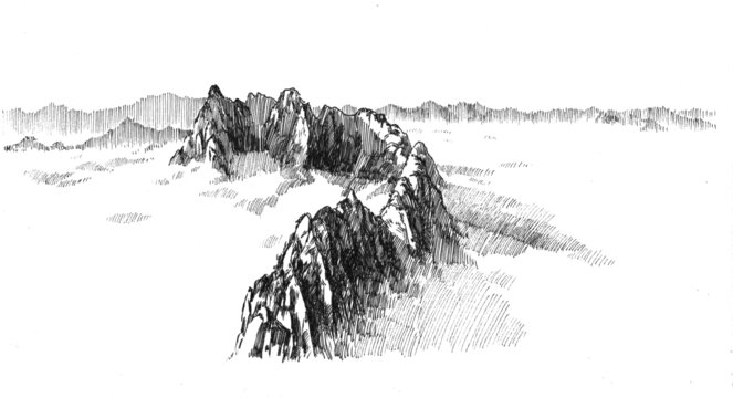 陜西華山險(xiǎn)峰