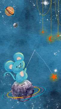 星空里的老鼠