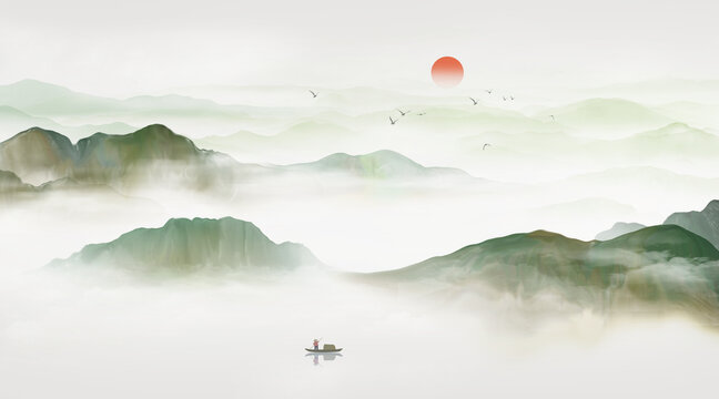 意境山水畫
