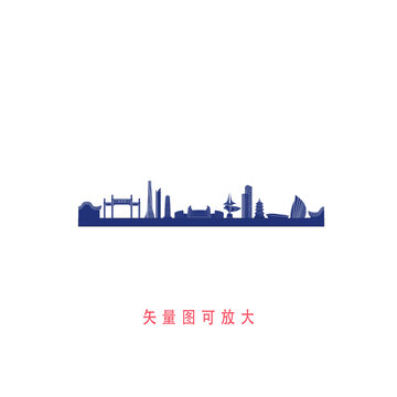 福州元素矢量圖