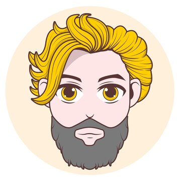 潮流男士頭像