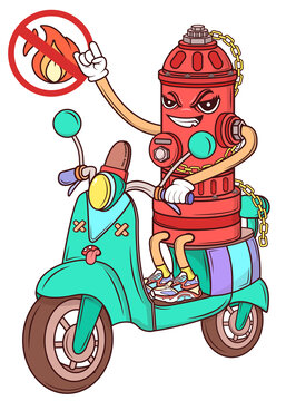 消防插畫