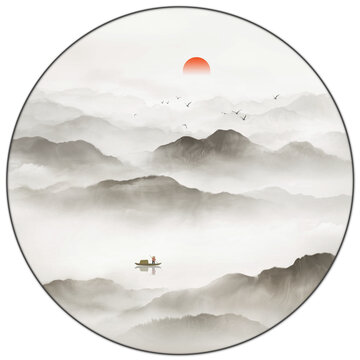 山水畫國畫