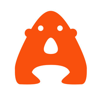 A字母logo玩具食品標(biāo)志