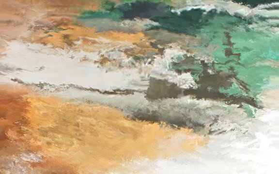 水墨抽象畫