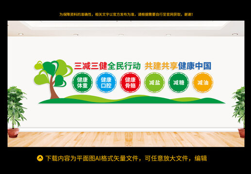 三減三健