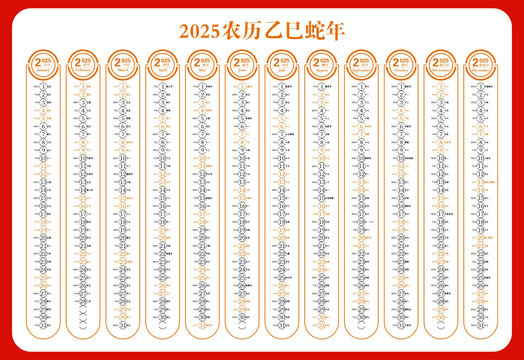 2025年臺歷