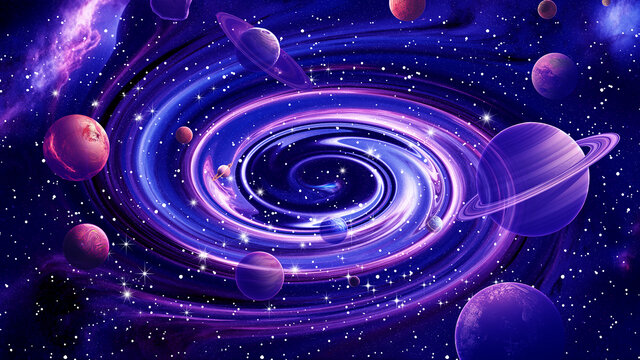 星空宇宙太空星球旋渦星系