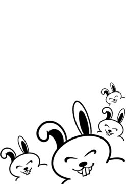 開心的兔子