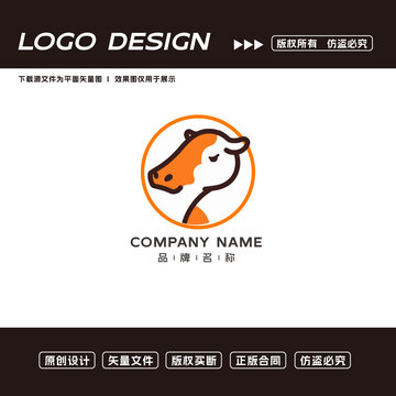 牛logo標志