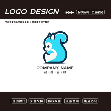 松鼠logo標(biāo)志