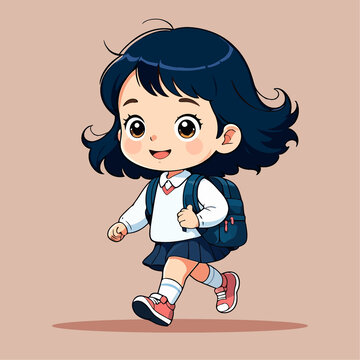 卡通女孩