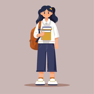 卡通女孩