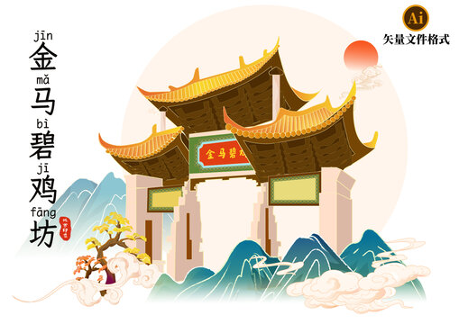 金馬碧雞坊