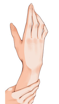 手部造型手勢插畫