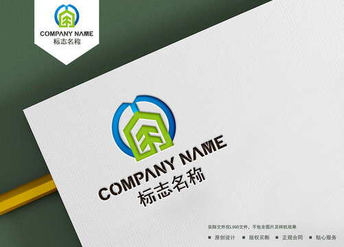 M字母logo