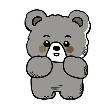 小熊簡(jiǎn)筆畫(huà)
