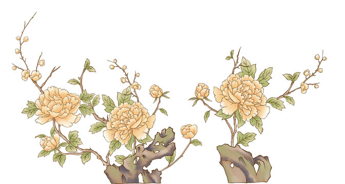 手繪花