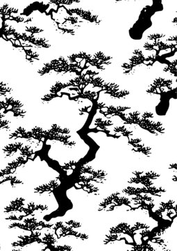 松樹圖案