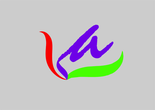 A字母logo文化藝術(shù)服飾體育