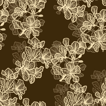 花卉植物蕾絲花紋服裝家紡圖案