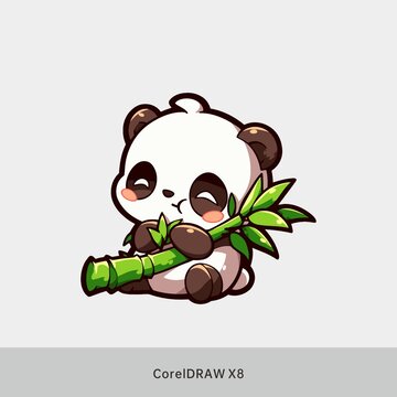 卡通熊貓