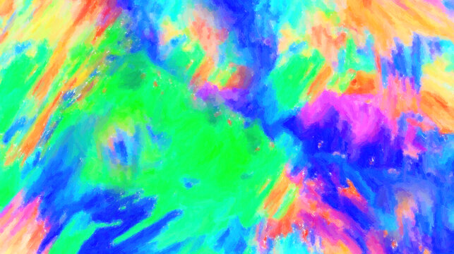 夢幻水彩肌理