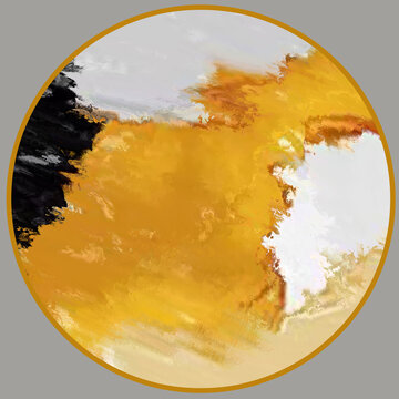 簡(jiǎn)約大氣抽象畫