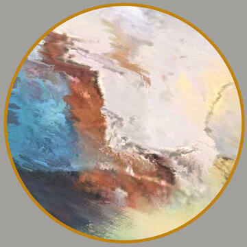 水墨抽象畫