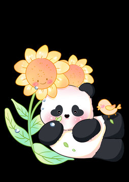 向日葵熊貓