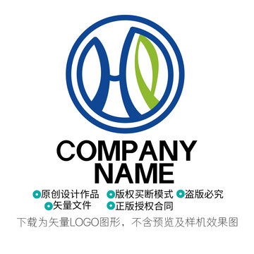 HD字母LOGO