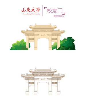 山東大學(xué)校友門