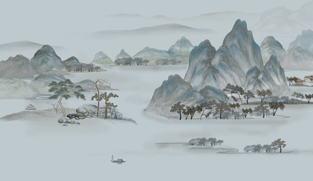 山水畫