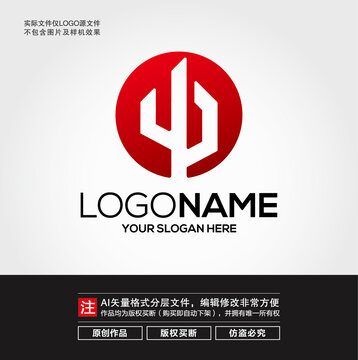 YB字母LOGO