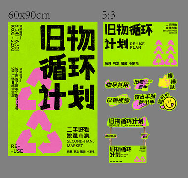 二手跳蚤市場集市活動