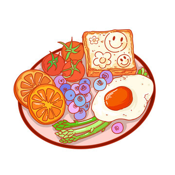 吐司簡(jiǎn)餐
