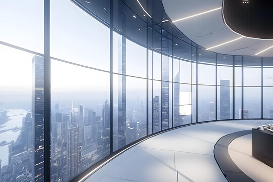 現(xiàn)代辦公室內(nèi)景