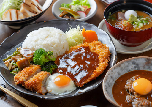 日式炸豬排套餐