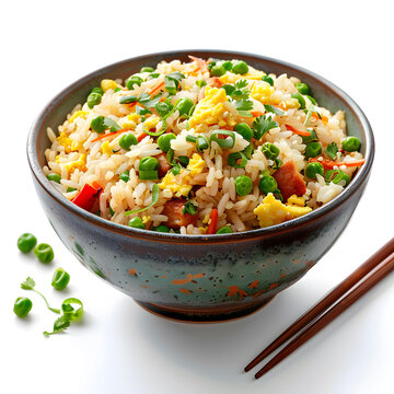 雞肉蔬菜炒飯