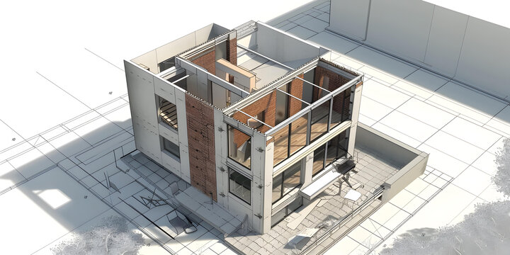 現(xiàn)代建筑設(shè)計(jì)圖紙