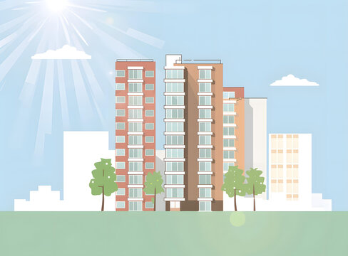 現(xiàn)代建筑城市景觀