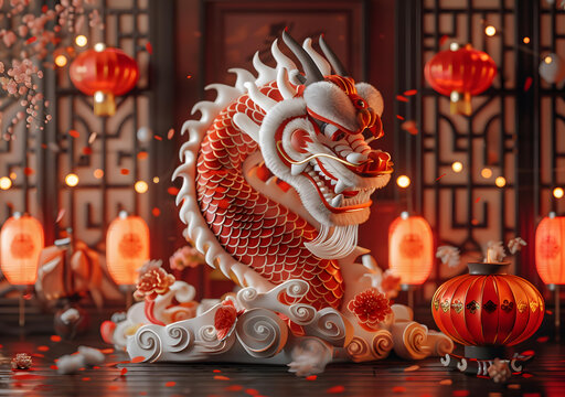 祥龍鬧新春