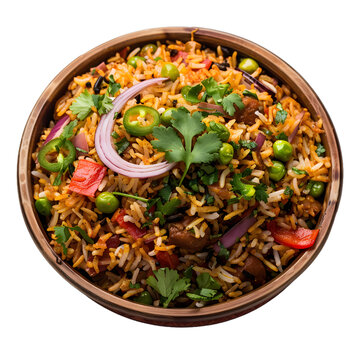 [免摳素材]香辣雞肉印度 biryani 飯
