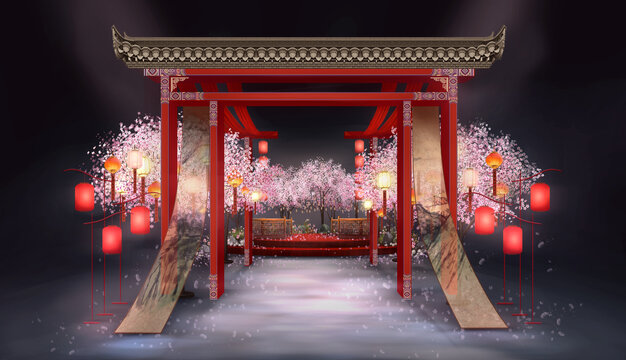 婚禮迎賓區(qū)