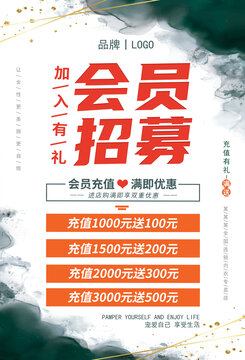 VIP會(huì)員招募水牌充值活動(dòng)